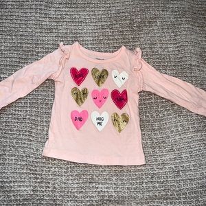 Little girls long sleeve shirt